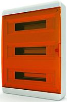 Бокс пластиковый Tekfor ЩРН-П-54 BNO 40-54-1 (535х398х102мм) IP41 оранжевая дверца картинка 